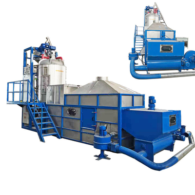 کیفیت  EPS Polystyrene Beads Foam Batch Pre Expander Automatic کارخانه
