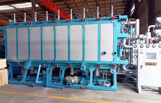 دستگاه قالب گیری بلوک EPS قابل تنظیم 4 متری ورق پلی استایرن دستگاه ساخت بلوک EPS