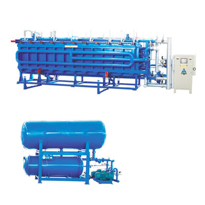 1850mm حداکثر ارتفاع محصول Eps ماشین قالب بندی بلوک تراکم فوم 8-60 kg/m3