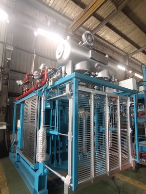 دستگاه قالب دهی شکل Eps بسته بندی جعبه خودکار فوم برای ماهی و میوه