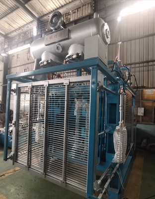 دستگاه قالب دهی شکل Eps بسته بندی جعبه خودکار فوم برای ماهی و میوه