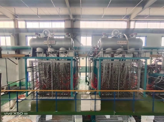 ماشین قالب گیری شکل Eps بسته بندی جعبه های خودکار فوم برای ماهی و میوه