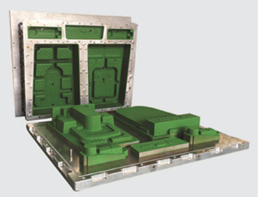 EPS Box Block Shape Molding Polystyrene EPS Foaming Mould قالب بسته بندی محصول قالب