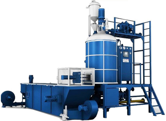 Beads Foaming Batch Pre Expander 9.5kw 3100x1500x3500mm