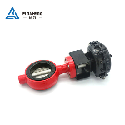شیر پروانه ای پنوماتیک ISO9001 0.3-0.8mpa DN50