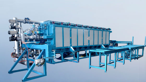 6000*1000*600 میلی متر ماشین قالب بندی بلوک EPS اتوماتیک 20-30 S چرخه قالب 14000 kg وزن