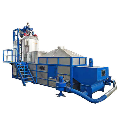 EPS EPU فومینگ باتچ پیش گسترش دهنده ماشین با فرش بستر خشک مایع شده از چین اتوماتیک