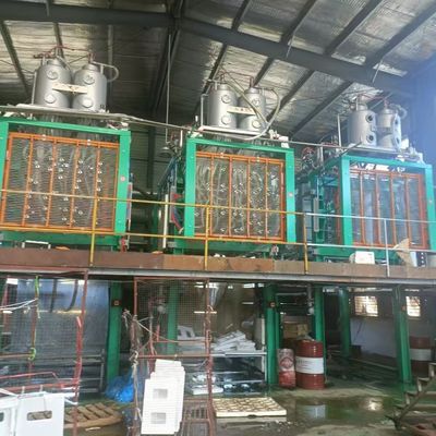 انعطاف پذیری انرژی صرفه جویی EPS شکل قالب گیری ماشین بسته بندی جعبه خط تولید