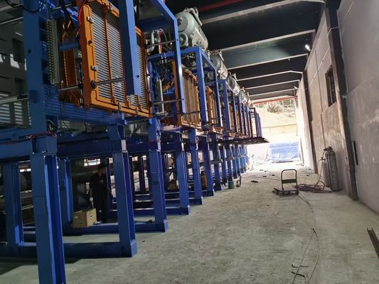 قالب گیری خودکار جعبه های فوم استیروپوم ساخت ماشین قالب گیری شکل EPS